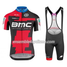 Tenue Maillot + Cuissard à Bretelles 2018 BMC Racing Team N001